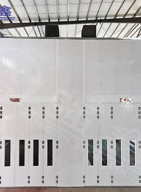 厂家水帘式家具喷漆房水过滤型喷漆房五金机械无尘工业烤漆房
