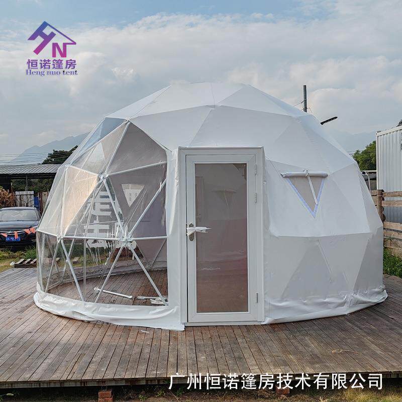 Dometent厂家直供特色民宿酒店网红星空帐篷球形篷房圆顶帐篷