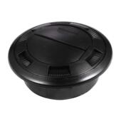 房车风大巴车车圆形空调出口气顶空导流板黑色万向客车出other风