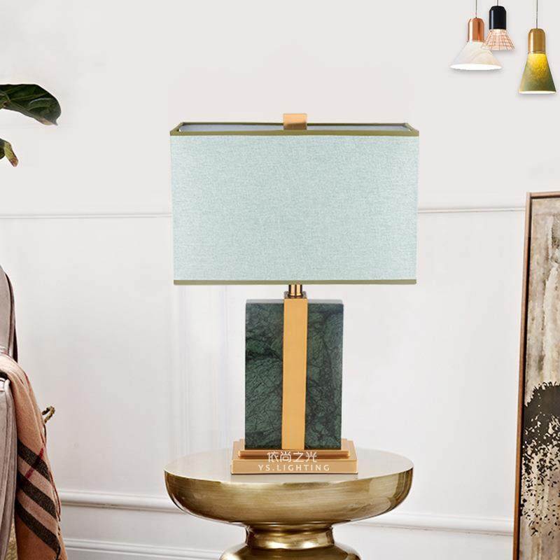 创意轻奢印度绿大理石台灯现代极简样板间客厅书房个性卧室床头灯,机械设备,其他机械设备,淘宝优惠券,粉丝福利购,淘宝优惠卷