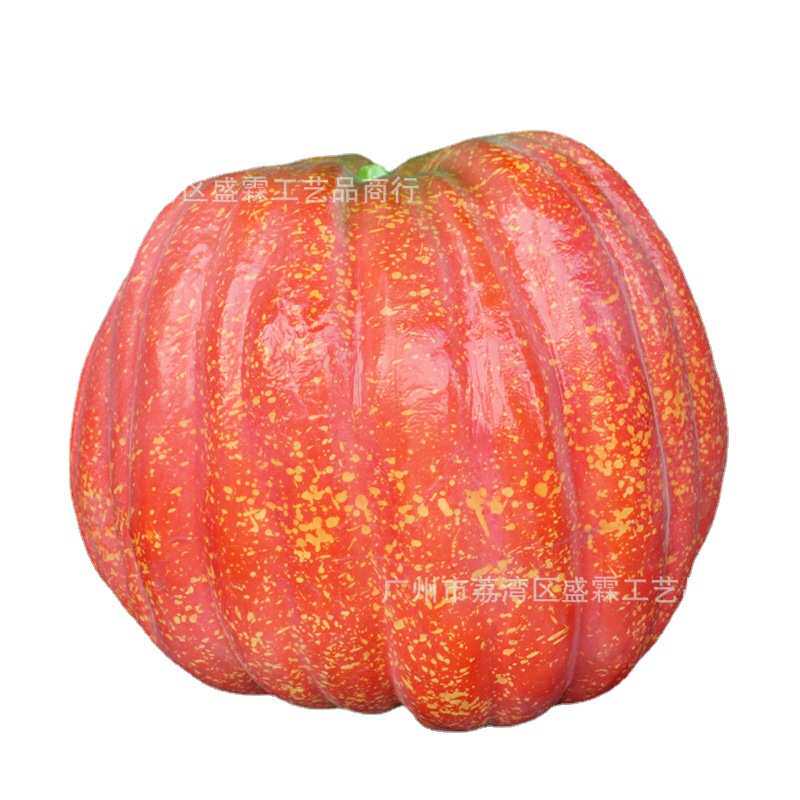 仿真南瓜模型橱柜装饰品 剧组摄影道具 万圣节装饰 超大南瓜