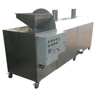 阿兵炒米花炒瓜子机器 连续炒米机厂家 多功能炒米机