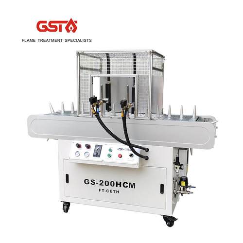 PE瓶火焰处理机上虞PP瓶子火焰处理设备玻璃瓶丝印火焰前处理设备