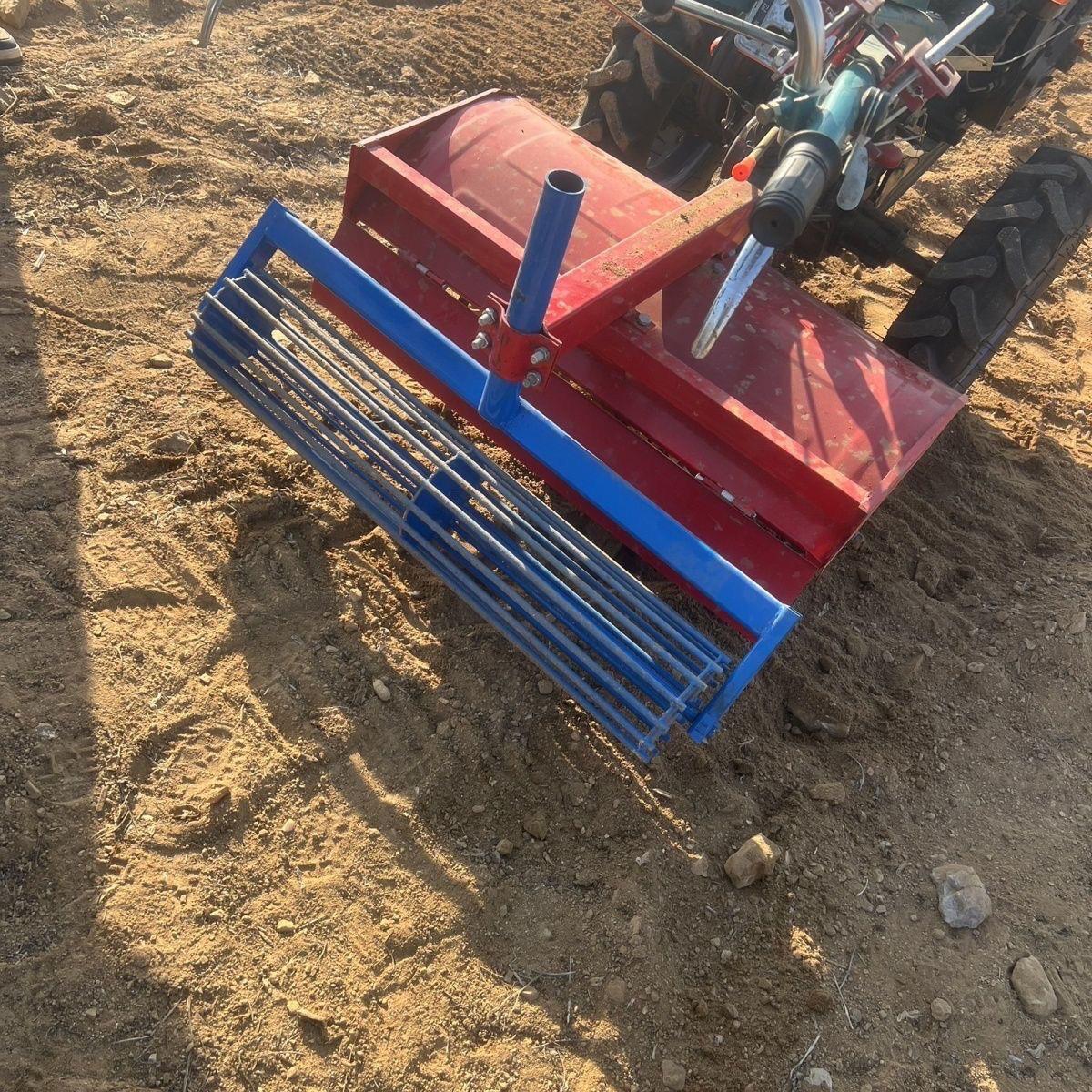 加厚加粗旋耕机后置平地轮碎土轮后尾轮手扶拖拉机旋耕机碎土轮
