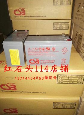 进口 全新原装正品 CSB UPS 12460F2FR 12V9AH蓄电池 UPS电梯电瓶