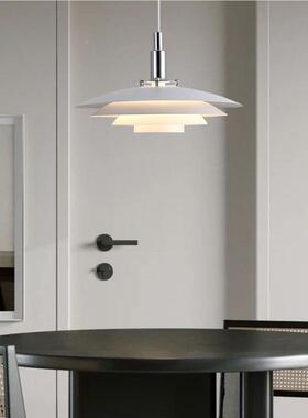 丹麦设计GB7055师侘寂风吊灯餐厅欧灯P锅H5北书房灯网红火店饭飞