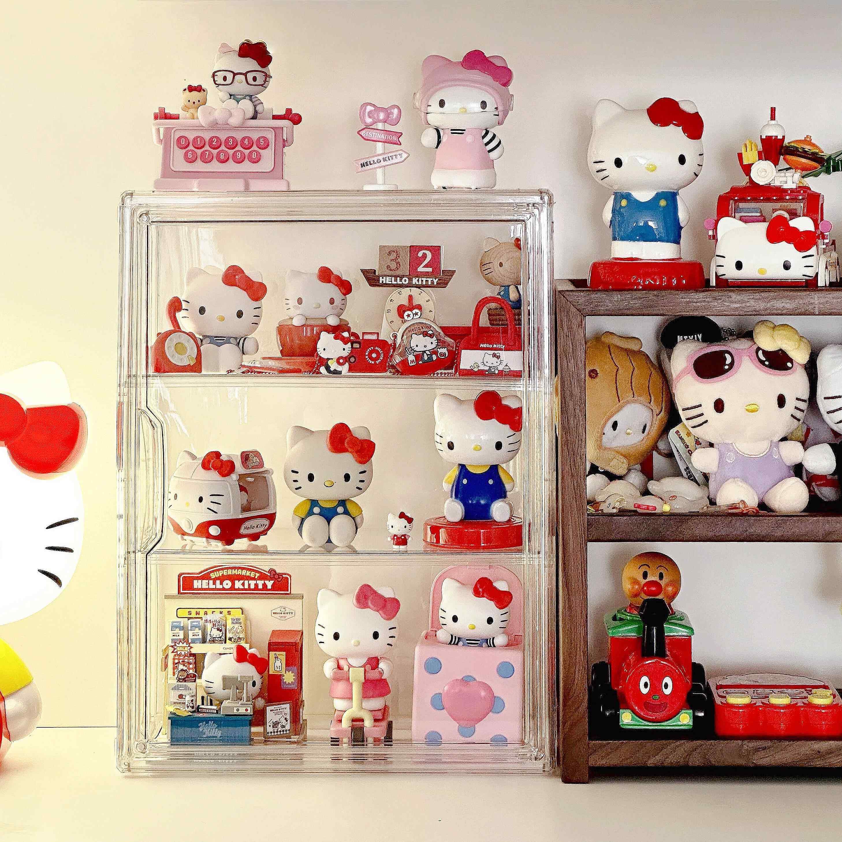 模型展示柜家用盲盒展示盒压克力透明收纳盒整理盒长方形整理盒,收纳整理,手办收纳盒,淘宝优惠券,粉丝福利购,淘宝优惠卷