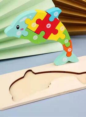 Montessori Wooden Toddler Puzzles for Kids Montessori Toys f