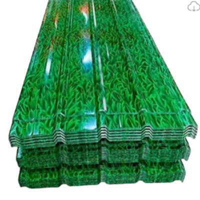 瓦厂家定制绿色彩钢板隔热隔墙NFM彩钢小瓦草金属楞板彩钢板