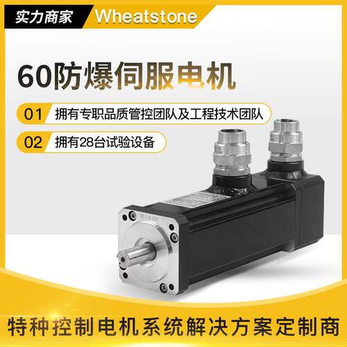 400W防爆型伺服电机 惠斯通60系列防爆直流伺服电机 厂家直销