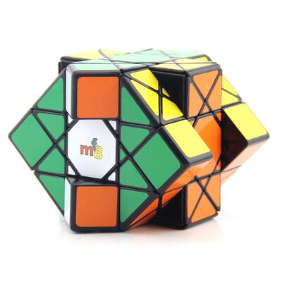 魔方吧太阳三阶黑色 Sun Cube全功能魔方 mf8异形变形魔方6.6cm
