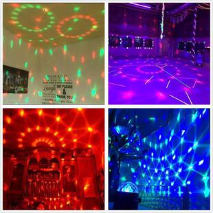 Disco Ball Party Lights DJ Disco Light LED Projector Strobe