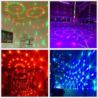 Disco Ball Party Lights DJ Disco Light LED Projector Strobe