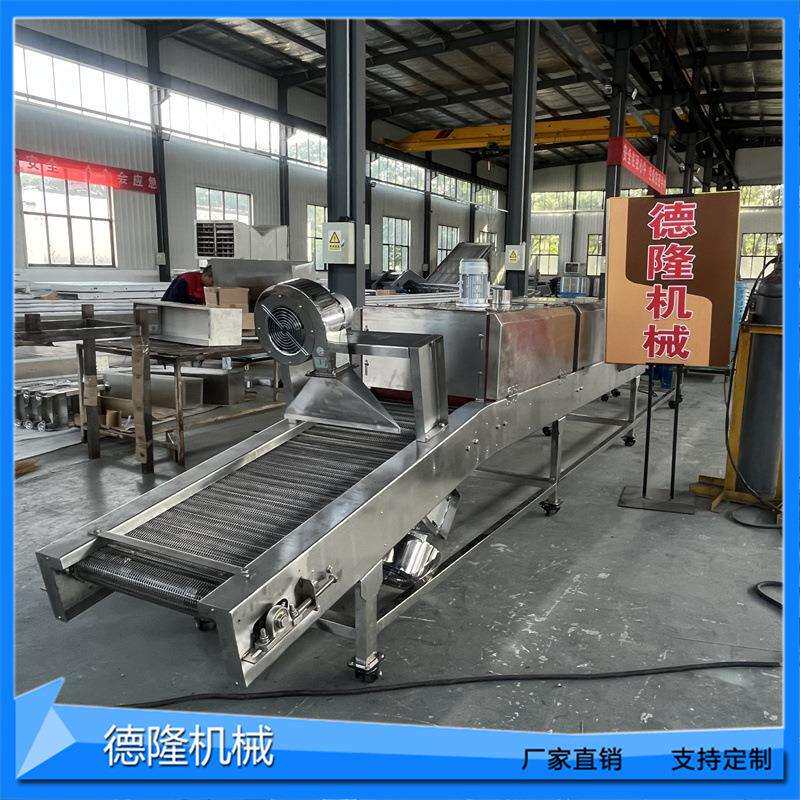 厂家加工小型电加热烘干机网带输送机循环排湿风机热泵烘干设备