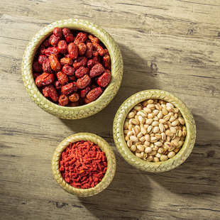 农家手工竹编制品水果篮竹篮子收纳筐厨房竹篓子馒头零食鸟巢小篮