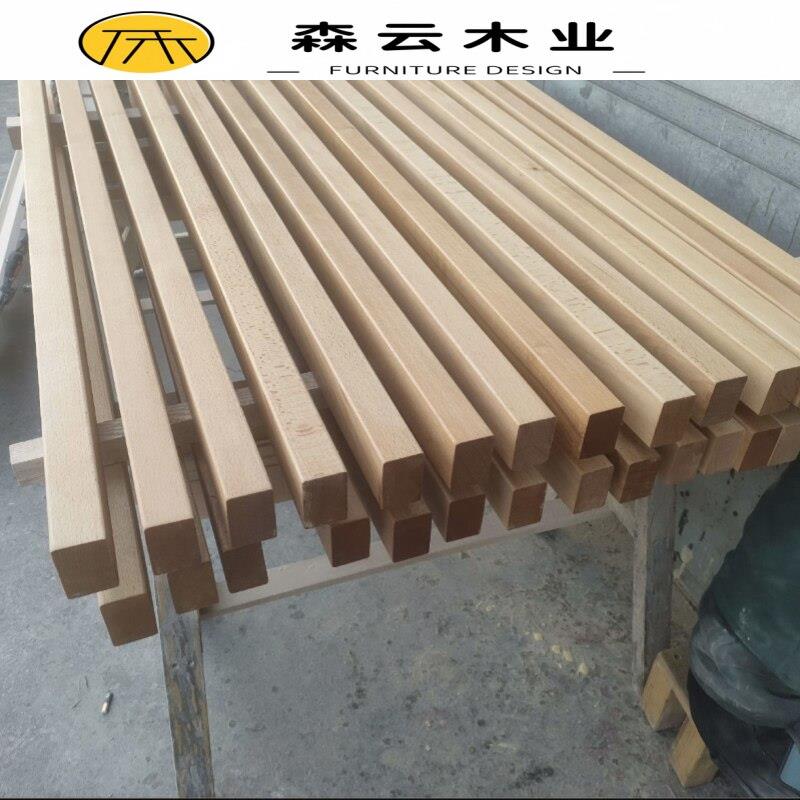 北欧榉木实木木料木方木条木板木块桌面DIY定制床架排骨架规格料