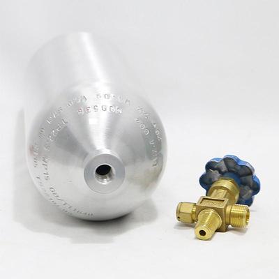精品二氧化碳钢瓶高压小气瓶水草co2铝瓶氧气罐铝合金氮气1L2L4升