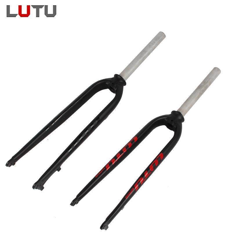 跨境热销 LUTU陆途硬叉27.5寸山地车硬叉26寸 29寸超轻铝合金前叉