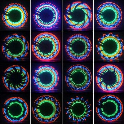 2pc 32LED Bicycle Light Mountain Road Cycling Tyre Wheel