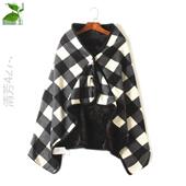 垫睡毛毯滑办公室睡觉膝盖被午睡毯小毯子春夏毛巾被可爱宝宝盖毯