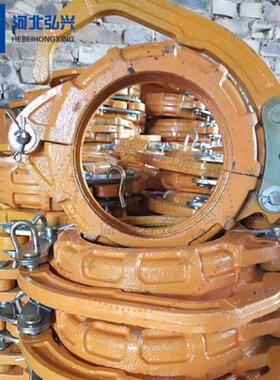 DN80 100 125 150锻造快速管卡 镀锌 烤漆快速管卡