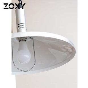 zoxy极简覆古风餐厅吊灯高级感可升降餐桌工业风吧台民宿简约灯具