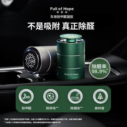 希望树车载去甲醛除异味车内专用汽车去异味车用除甲醛除味