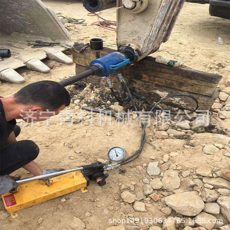 钢丝绳压扣机 钢丝绳索套机 液压钢丝绳切断机履带挖掘机维修工具