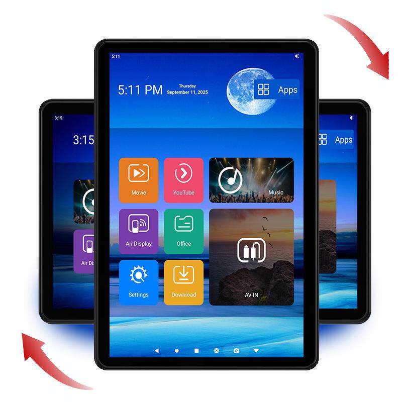 13.3寸头枕安卓显示器13.5寸外挂安卓显示器车载13.5寸安卓显示器