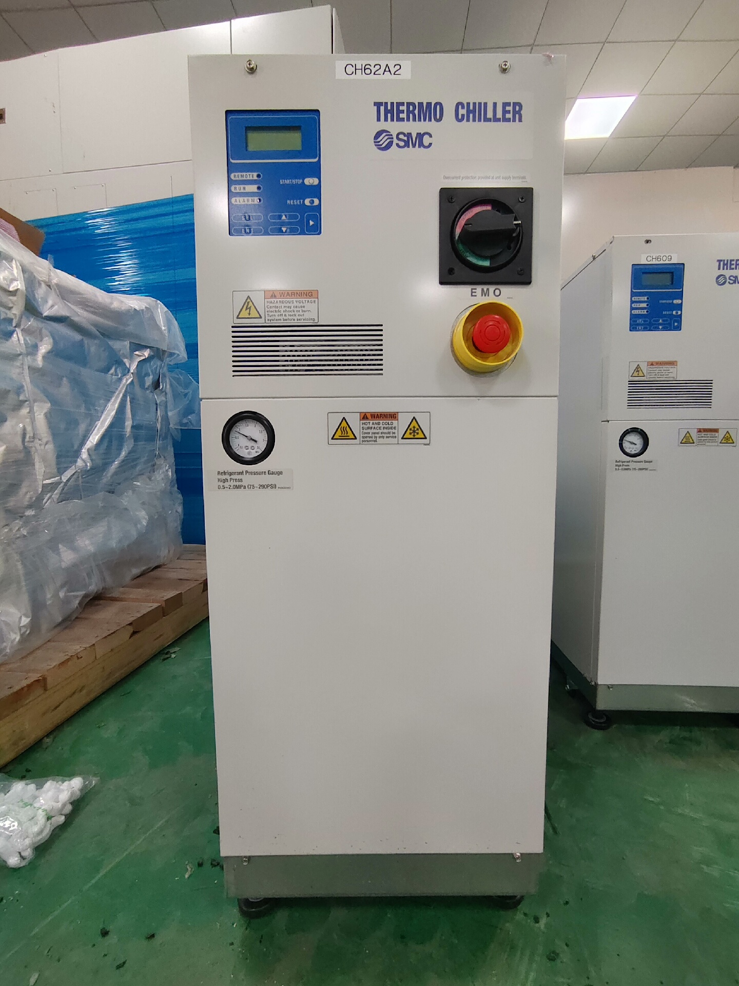 冷水机SMC HRZ008-L-DZ    2018年生产