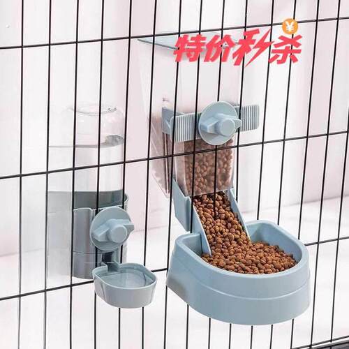 喂鸟食器鸽子自动鸟用饮水器鹦鹉芦丁鸡宠物挂式防撒防溅鸟食盒