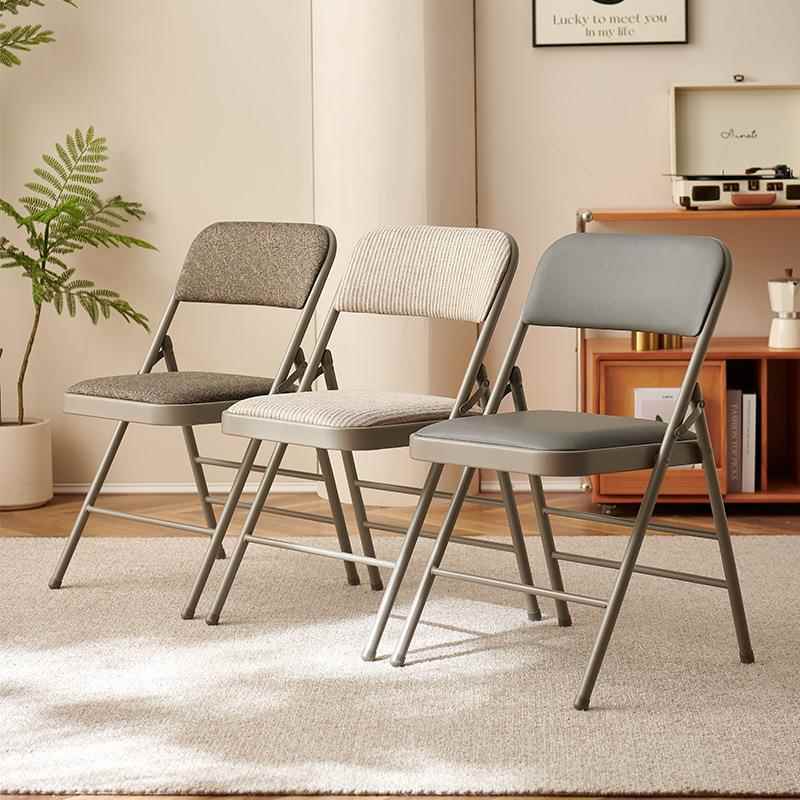 靠背椅家用折叠子便携办公椅固会议椅99888脑椅餐椅椅加电宿舍现