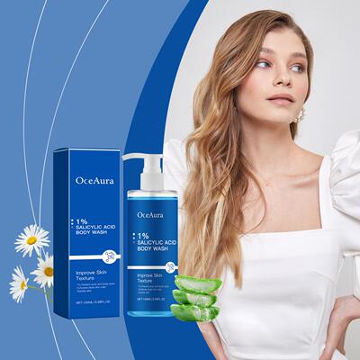 OceAura Salicylic Acid Body Wash - Gentle Daily Cleansing, E