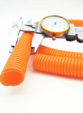 现货4倍拉升强度新能汽源车用黑燃色橙色PP波橙色聚烯PP丙阻波纹