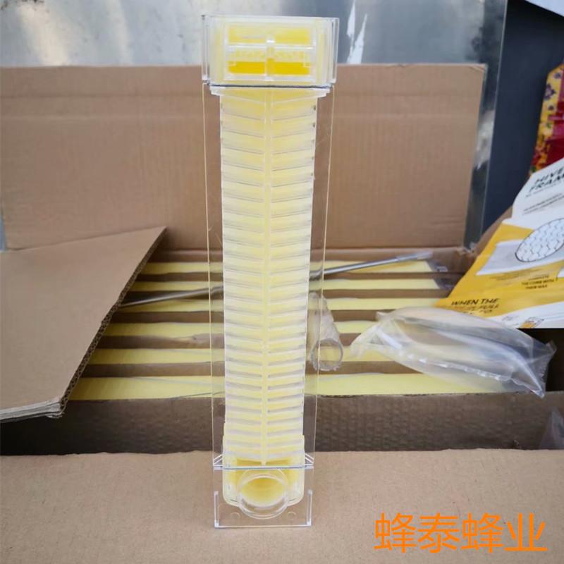出口型热销蜂具7PCS自流蜜巢础蜂脾自流蜜蜂箱自动取蜜塑料巢础