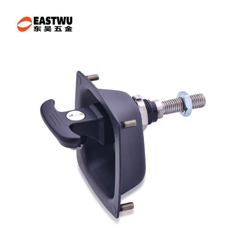 东吴特工程柄车机械种门紧锁越野房车卡车工具箱锁T型手旋转6204