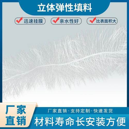 立体弹性填料厌氧好氧生物挂膜氧化池氧化槽氧化塔污水生物绳工厂 - 封面