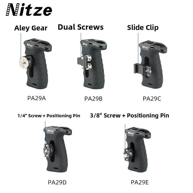 NITZE尼彩阿莱齿滑条多功能侧手柄相机兔笼监视器通用扩展配件
