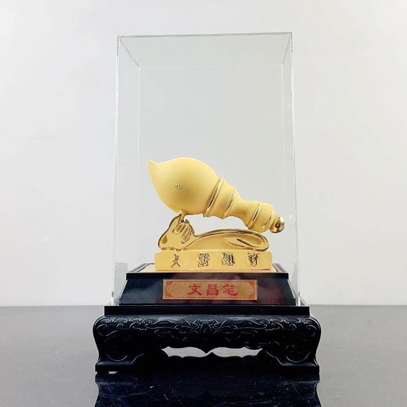 电视柜上的装饰品摆件高级感客厅绒沙金大笔进财文昌笔创意办公室,家居饰品,装饰摆件,淘宝优惠券,粉丝福利购,淘宝优惠卷