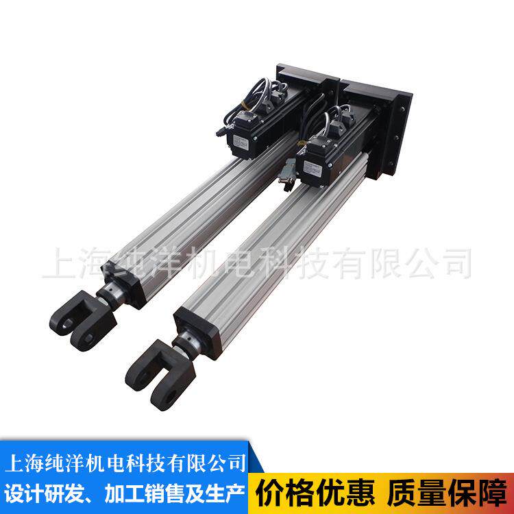 供应重庆地区电动缸 伺服电动缸速度250mm/s 出力130公斤