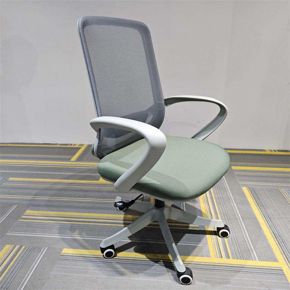 办公椅舒适可躺简约护腰转椅人体工学电脑椅升降带头枕职员椅子