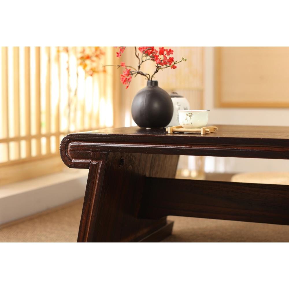 琴可拆装实木茶桌飘CEE仿桌古窗桌桌