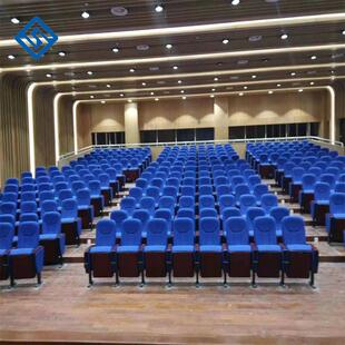 礼堂椅配件 多媒体教室报告厅椅带写字板 剧院联排椅影院座椅厂家