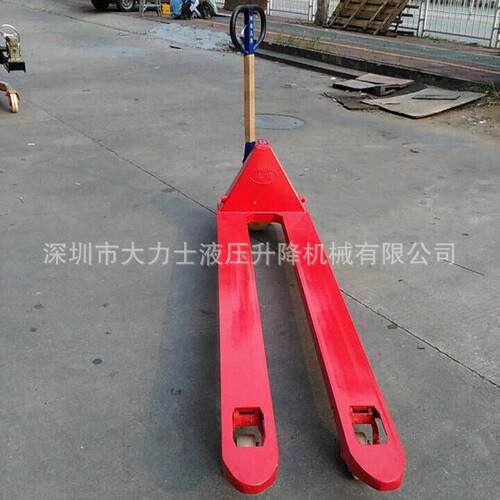 加长手动搬运车加宽手动叉车2吨2.5吨吨手动地牛液压托盘车