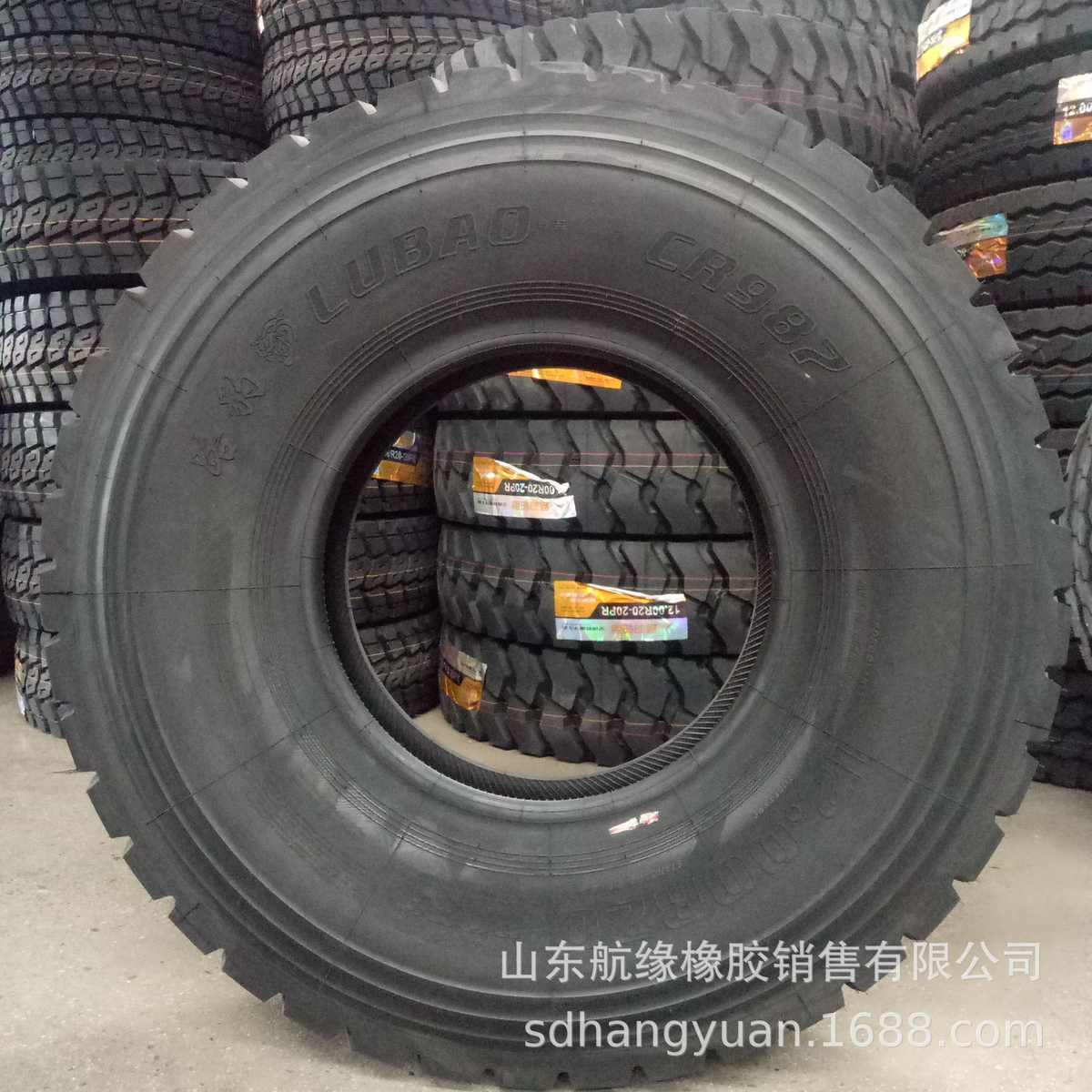 卡车钢丝胎1200R20重载子午线轮胎 货车工程轮胎 现货销售1200-20