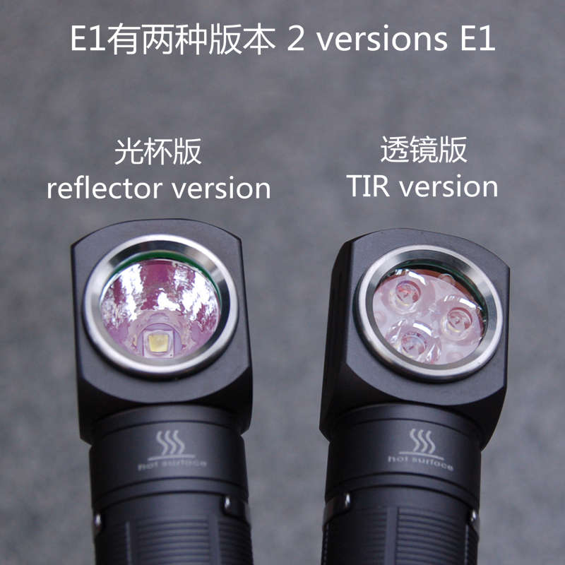 JAXMAN E1强光便携手电L型拐角胸灯磁吸光杯TIR全反射EDC