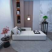 现代新中式 实椅木妃榻禅床尾凳贵妃椅躺美贵人2028榻转角沙发意家