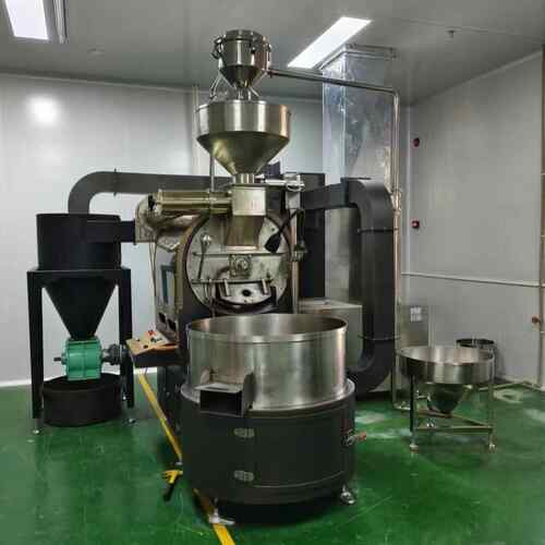 粤鼎锋咖2烘0公斤咖啡烘焙机豆机大型啡工厂烘焙炉咖啡烘RNS设备