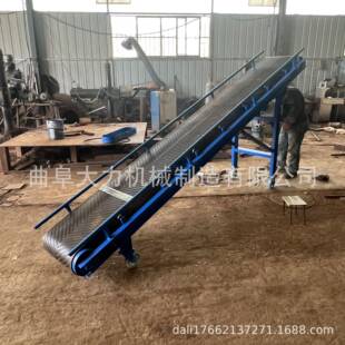 水平装 卸车橡胶皮带输送机托辊沙石粮食皮带传送带机械