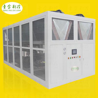 10m³15m³20m³蓄水池风冷式螺杆冷水机无需水塔大功率制冷冰水